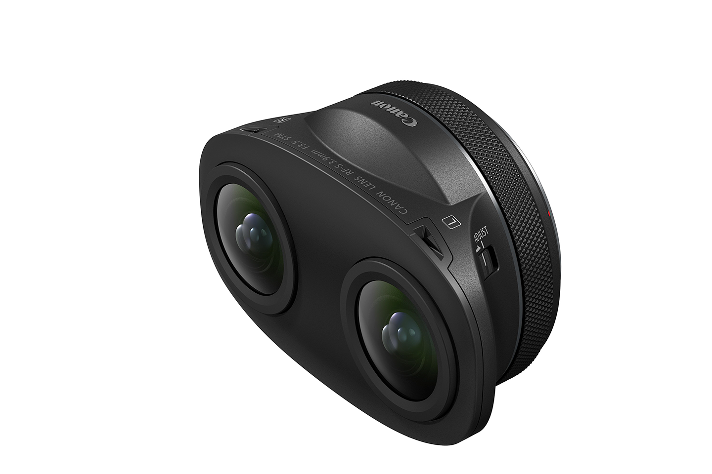 APS-Cサイズカメラ用3D VRレンズ“RF-S3.9mm F3.5 STM DUAL FISHEYE”を発売｜キヤノンMJグループ