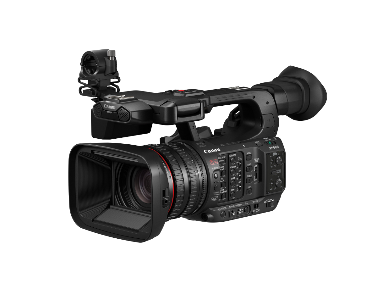 高画質と小型化を両立した業務用4Kビデオカメラ“XF605”を発売｜キヤノンMJグループ