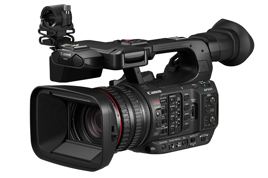 高画質と小型化を両立した業務用4Kビデオカメラ“XF605”を発売｜キヤノンMJグループ