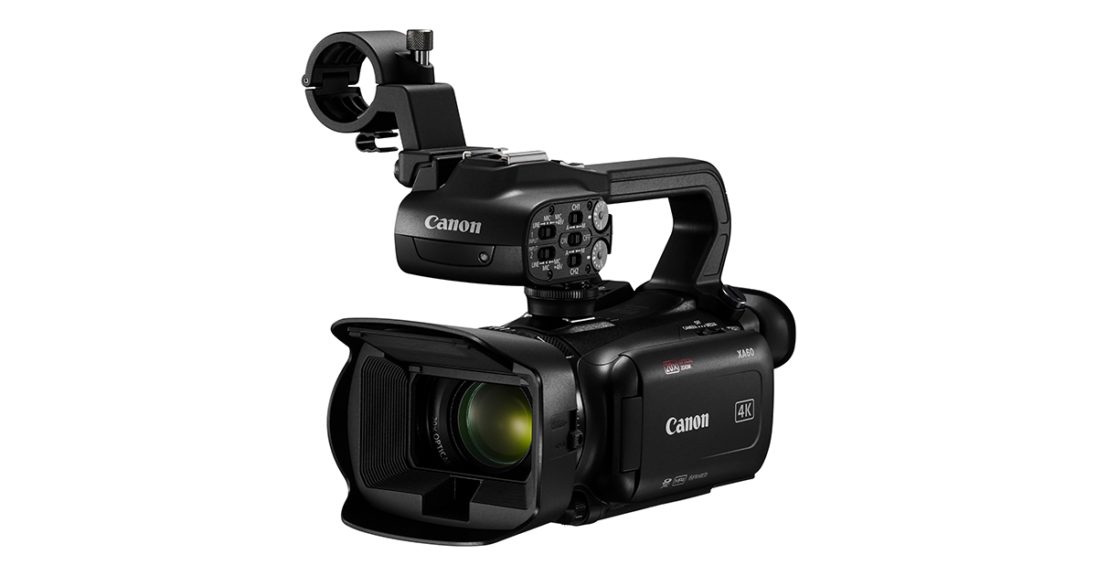 高画質と機動力を両立した業務用4Kビデオカメラ「XA」シリーズの
